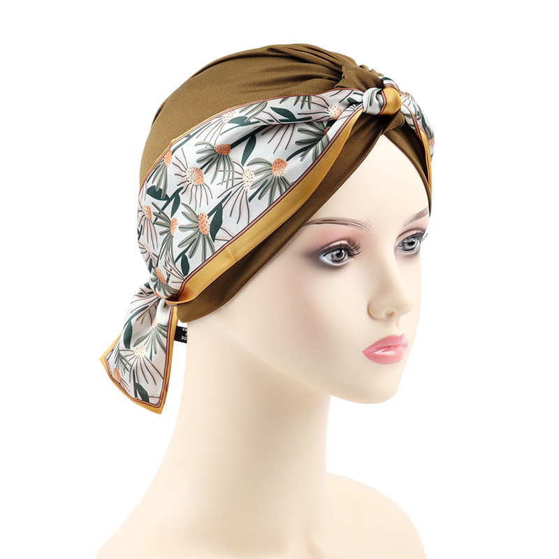 Bonnet turban extensible pour femme, bandeau de sauna, écharpe de sauna, bonnet féminin, casquettes, accessoires pour cheveux, ruban parfait, nouveau, 2023