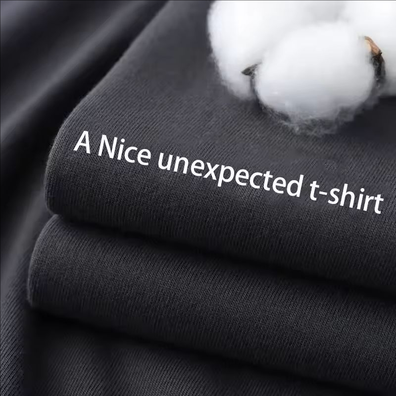 T-shirt d'été pour homme avec motif montagne, col rond décontracté, élégant pour le quotidien, simple, élégant et doux