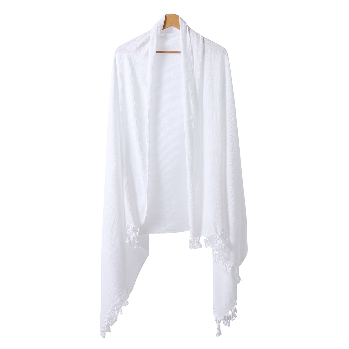 Serviette Ihram pour hommes musulmans 2 pièces foulards de pèlerinage arabe Mecque Hajj Umrah Ehram Ahram adolescent garçons vêtements de prière Thobe blanc