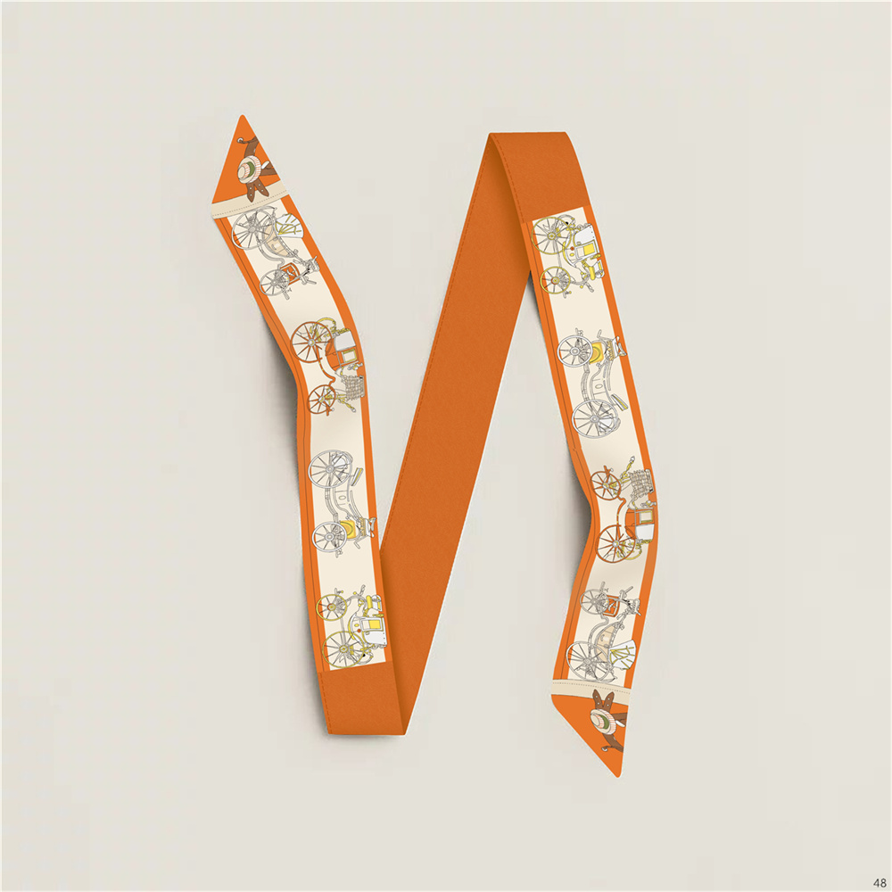 Foulard en soie pour femme, long ruban décoratif pour sac, bandeau pour cheveux, petit foulard, écharpe pour le cou 120x5CM