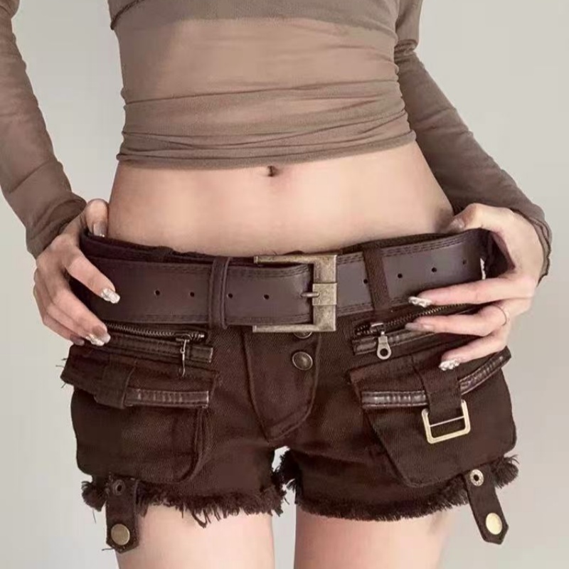 Ceinture large pour femmes, nouveau style, ceinture à la mode et polyvalente, ceinture accessoire de niche, ceinture de taille Maillard marron rétro, 2025