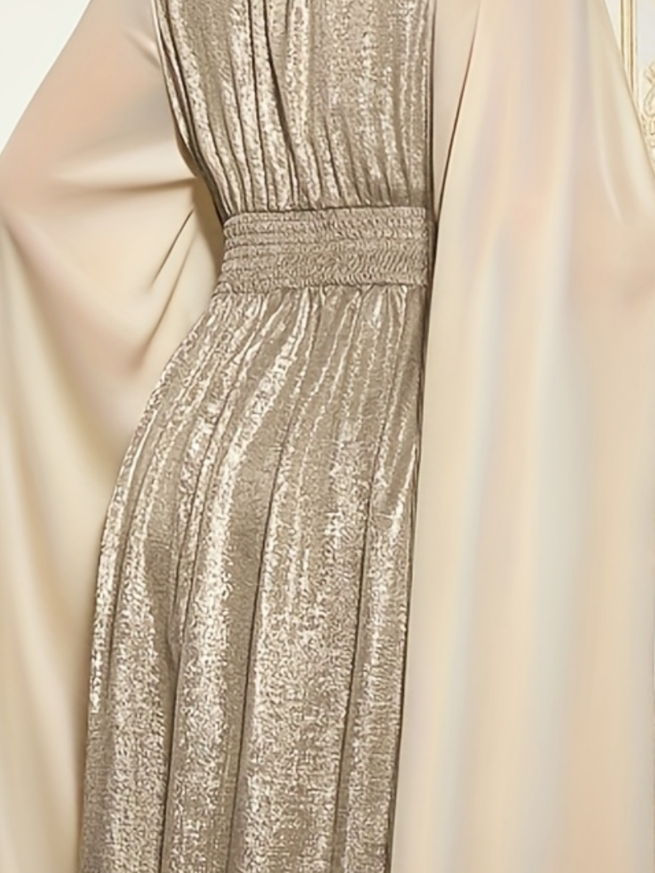 Robe élégante grande taille pour les fêtes - Convient comme robe de soirée - Design élégant et généreux