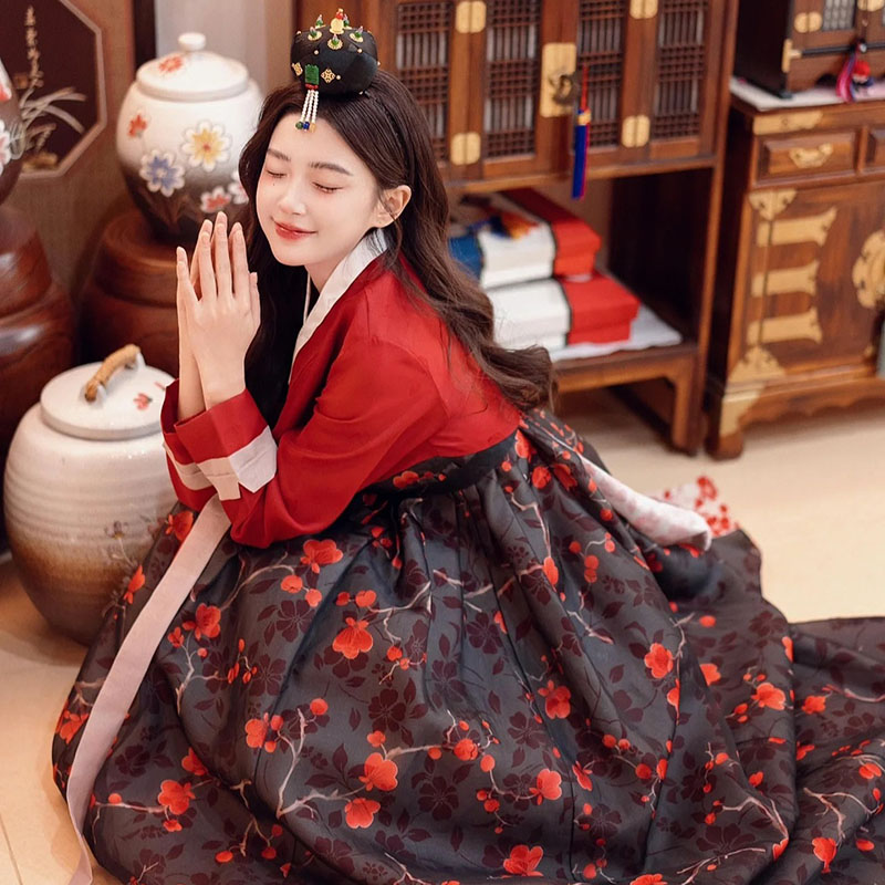 Hanbok robe traditionnelle coréenne femmes 2025 nouvelle robe de mariée coréenne robe adulte Costume de cour amélioré vêtements de danse nationale한