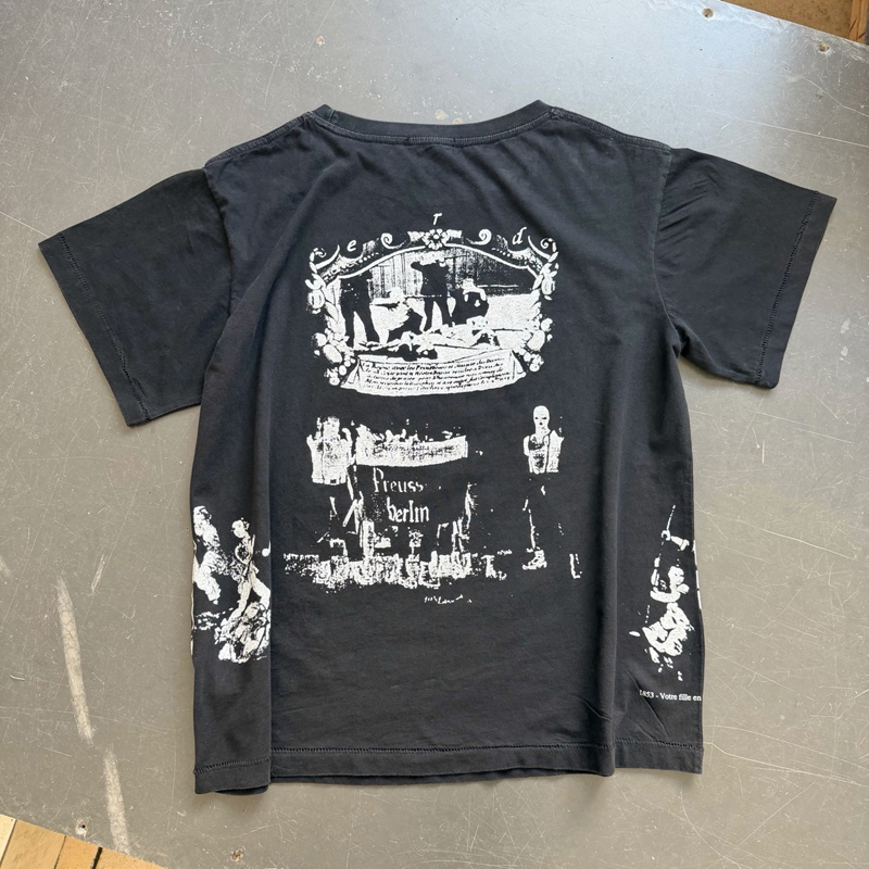 High Street – T-shirts à manches courtes pour hommes et femmes, style Hip Hop, ample, col rond, décontracté, en coton