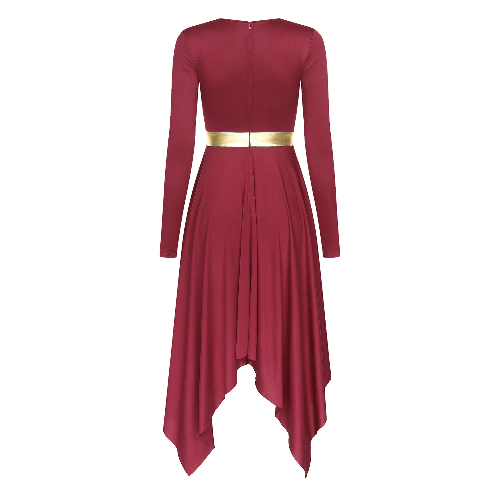 Robe tunique de danse lyrique pour femmes adultes, robe de chœur d'église, culte liturgique, Costume de spectacle de danse contemporaine