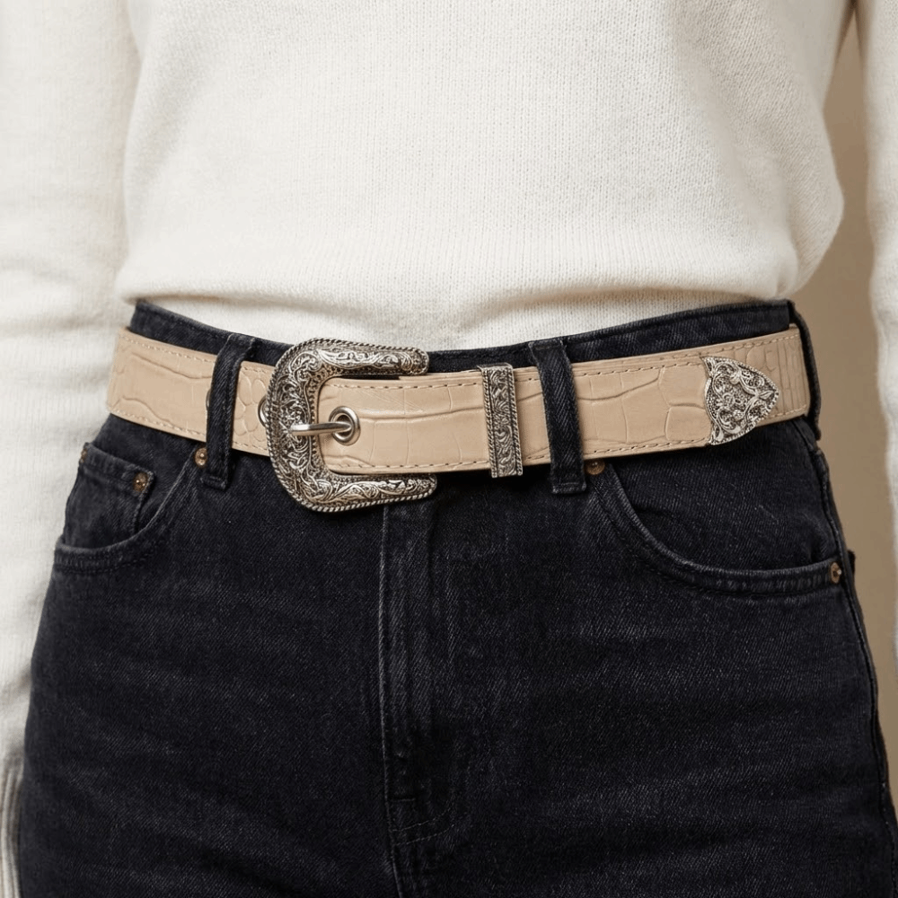 Ceinture de taille rétro punk tendance Y2K pour femme, accessoire de jupe, décoration pour jeans, ceinture en cuir PU, ornement