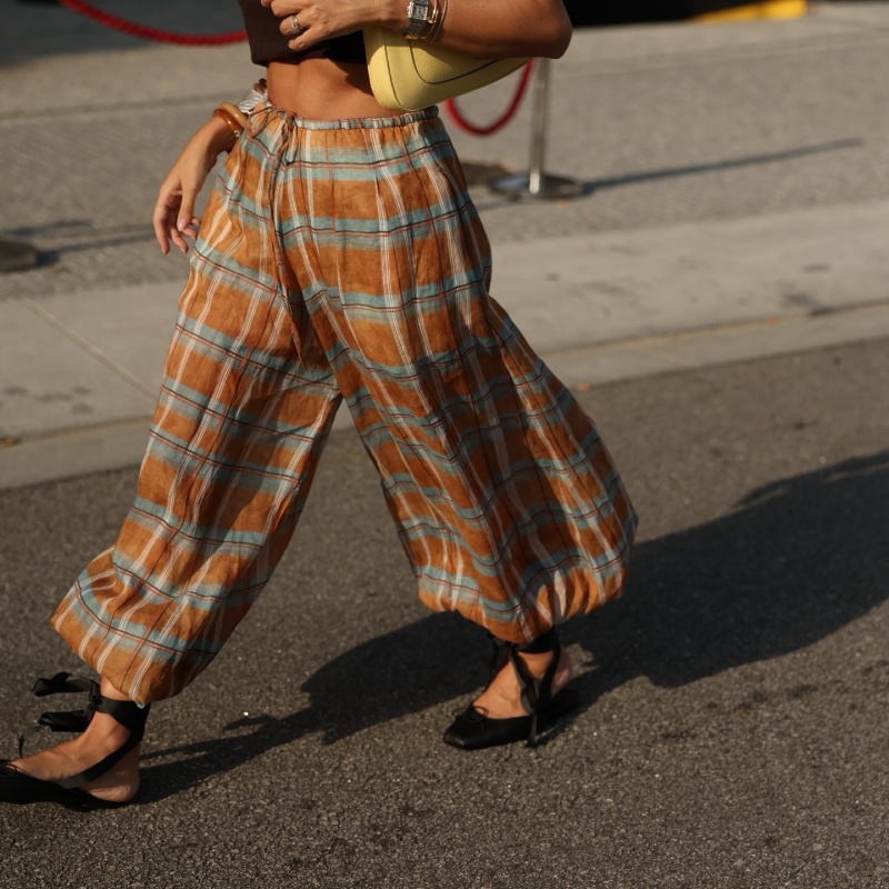 Pantalon Baggy ballon pour femmes, bulle plissée, surdimensionné, jambes larges, lanterne, sarouel