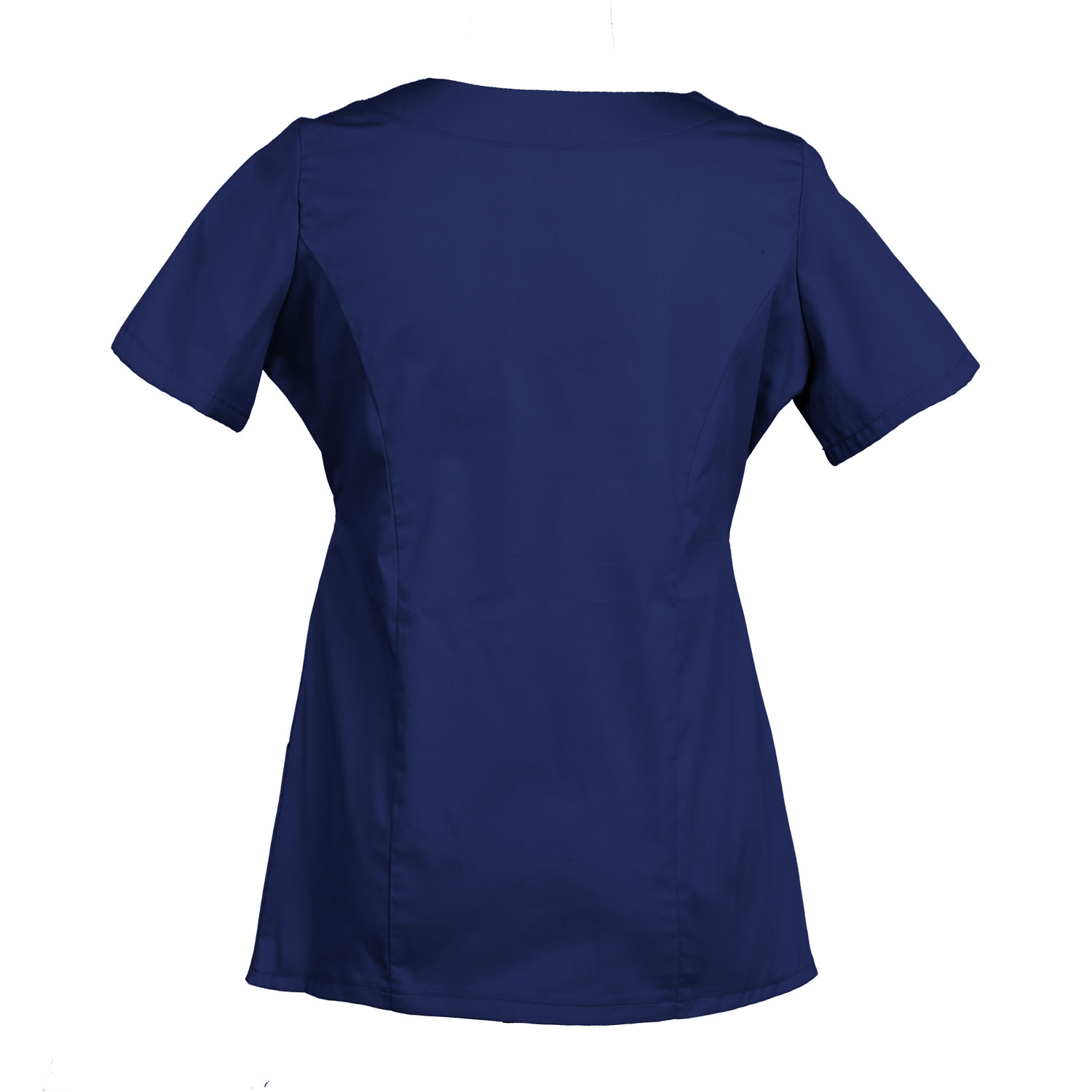 Haut de gommage brodé pour femmes, uniforme de soins infirmiers, chemisier à manches courtes, personnalisé avec votre texte