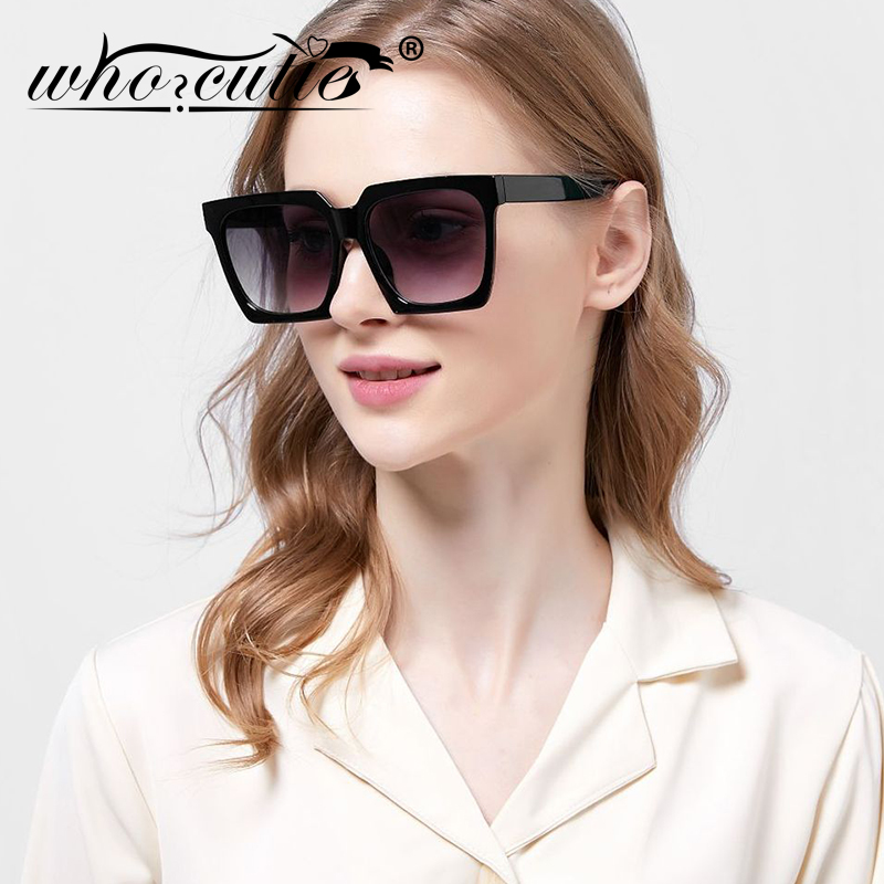 ChimVintage-Lunettes de soleil rétro à monture carrée pour femme, design de marque, chic punk, nuances noires, S330, 2025