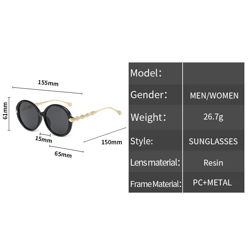 Lunettes de soleil rondes rétro pour femmes, monture vintage tendance, de luxe, pour hommes, de marque, de créateur, protection oculaire