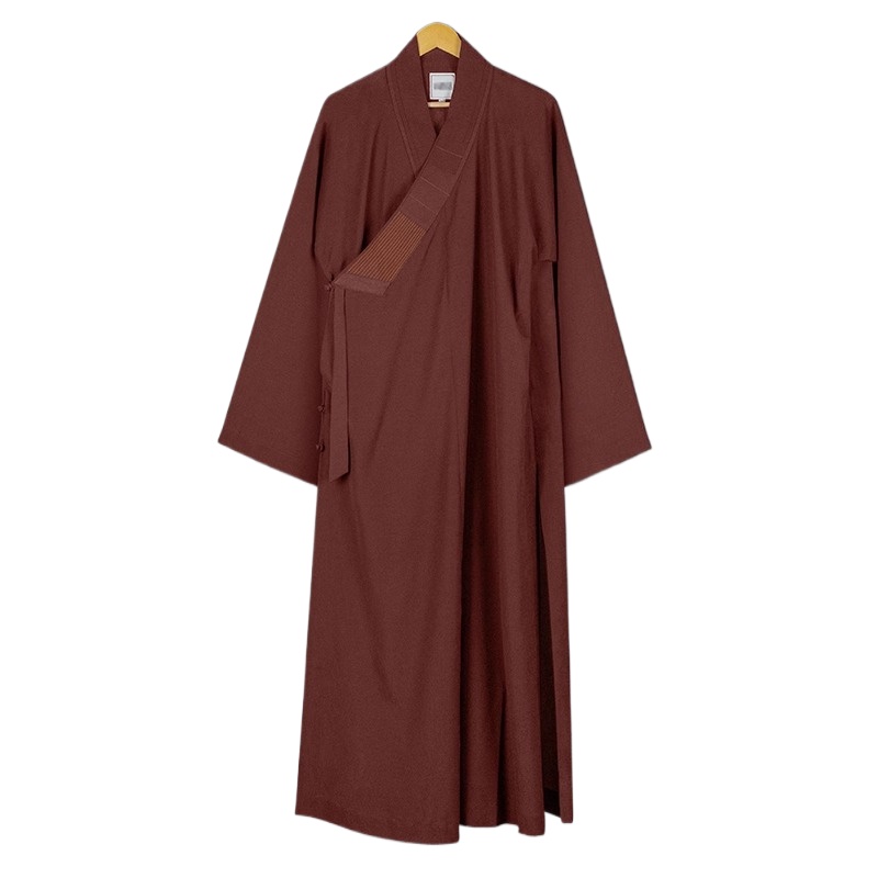 Nouvelle robe de moine bouddhiste chinoise 2026, vêtements de Kung Fu, robe de moine bouddhiste respirante et fine, robe d'été en rayonne et lin, costume de religieuse