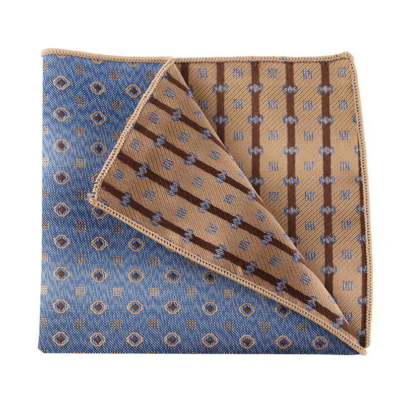 Mouchoir foulard en soie 1200 points haute densité hommes élégant rétro costume d'affaires écharpe de poche écharpe carrée mariage