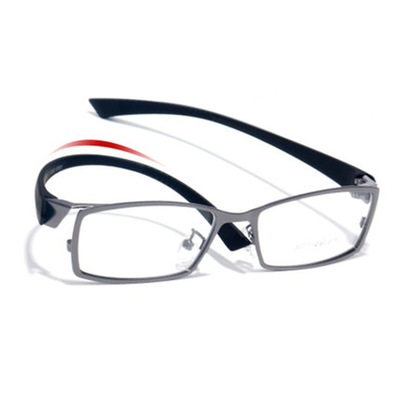 Monture de lunettes optiques en alliage de titane pour hommes, design de marque, TR90, pour myopie, lunettes de vue sur ordonnance, Oculos De Grau 2018