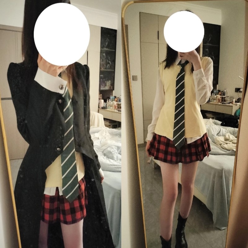 Costume de cosplay Maka Albarn, Anime Soul Eater, pour femme adulte, jupe, gants, uniforme, tenue de fête d'Halloween, jeu de rôle, perruque Maka Cos