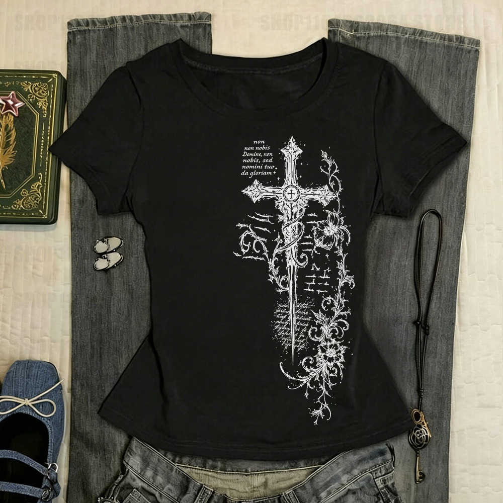 Vêtements pour femmes, vêtements vintage des années 90, Emo Kawaii, vêtements japonais Y2k, hauts, t-shirts, vêtements féminins Kpop, crop top