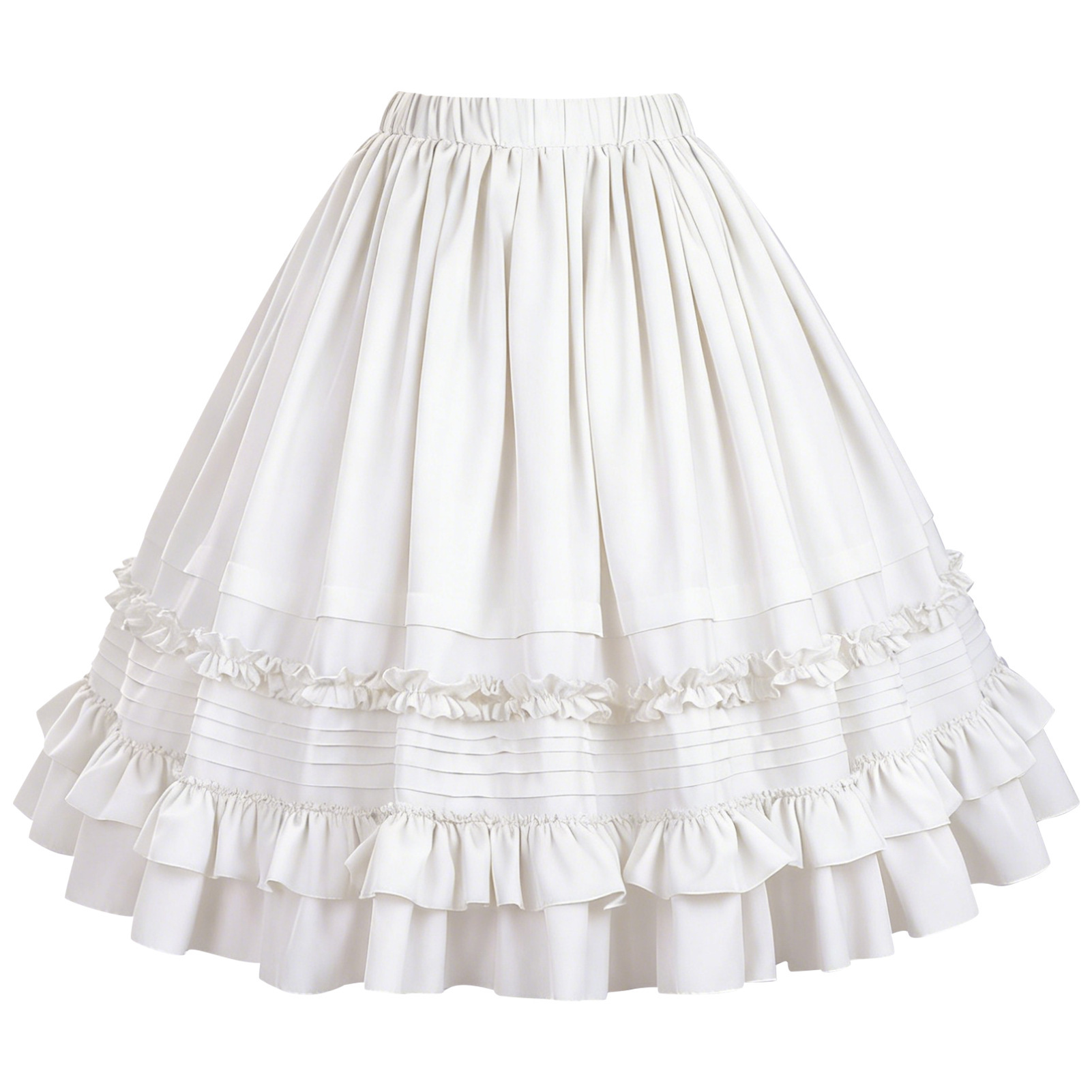 Jupe à superpositions steampunk médiévale pour femmes, jupe gothique Lolita, corset amincissant la taille, volants doux, chemise, robe victorienne d'Halloween