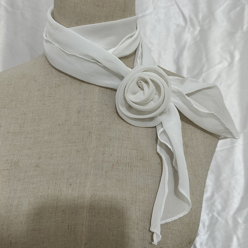 26 couleurs foulard décoratif solide Rose Rose tricoté écharpe châle châle fleur crème solaire foulard dames bureau écharpe