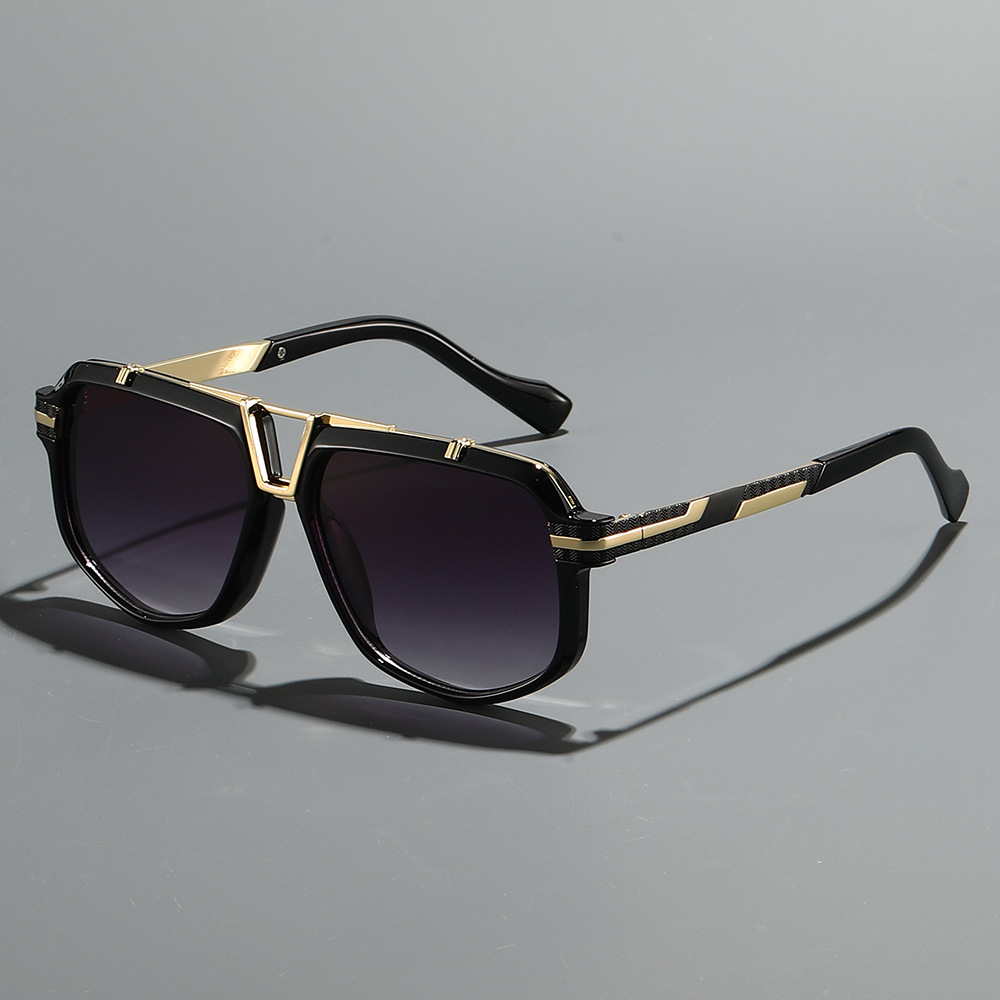 Lunettes de soleil de luxe pour hommes 2026 – Design unisexe tendance avec verres de protection UV400 pour activités de plein air