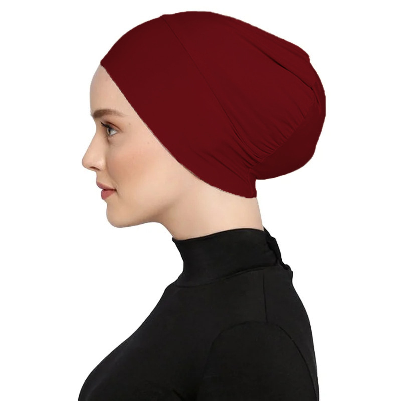 Nouveaux Hijabs pour Femmes 2026, sous-bonnets islamiques, Hijabs Abaya musulmans, Turbans en jersey extensible doux, Turban instantané, Bonnets pour femmes