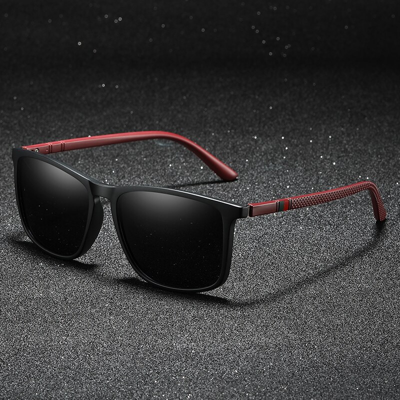 Lunettes de soleil carrées vintage de luxe pour hommes et femmes, mode, voyage, conduite, pêche