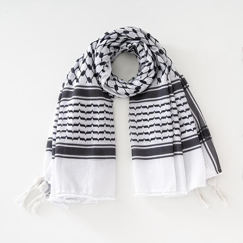 Femmes/hommes militaire tactique désert Hijab écharpe musulman foulard carré Islam arabe Keffiyeh tête cou foulards bandeau