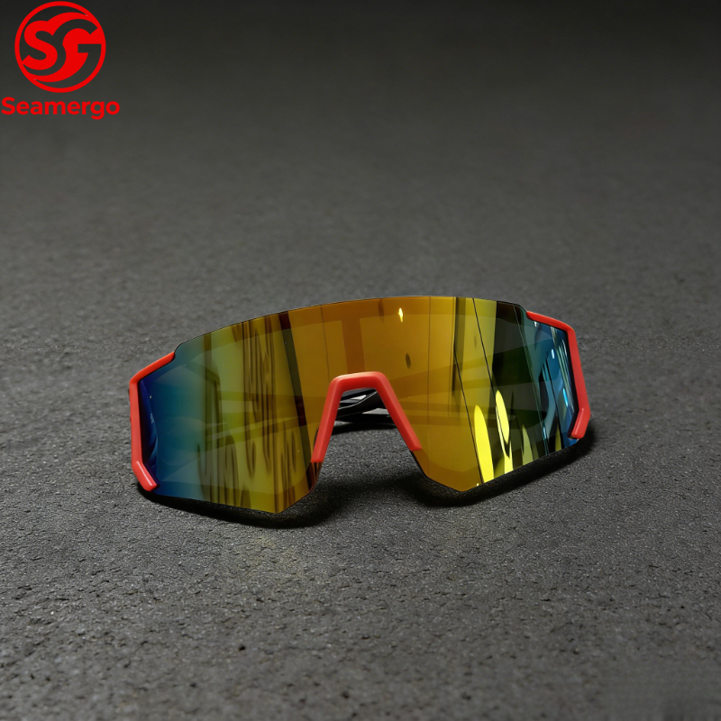 Beaux lunettes de soleil pour garçon, grandes montures, coupe-vent, Anti-ultraviolet, pour Ski, équitation, personnalité confortable, photographie de rue