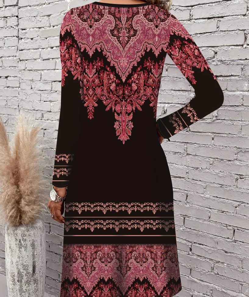 Mode femmes élégantes robe ample tenue décontractée femmes robe nouveau tempérament