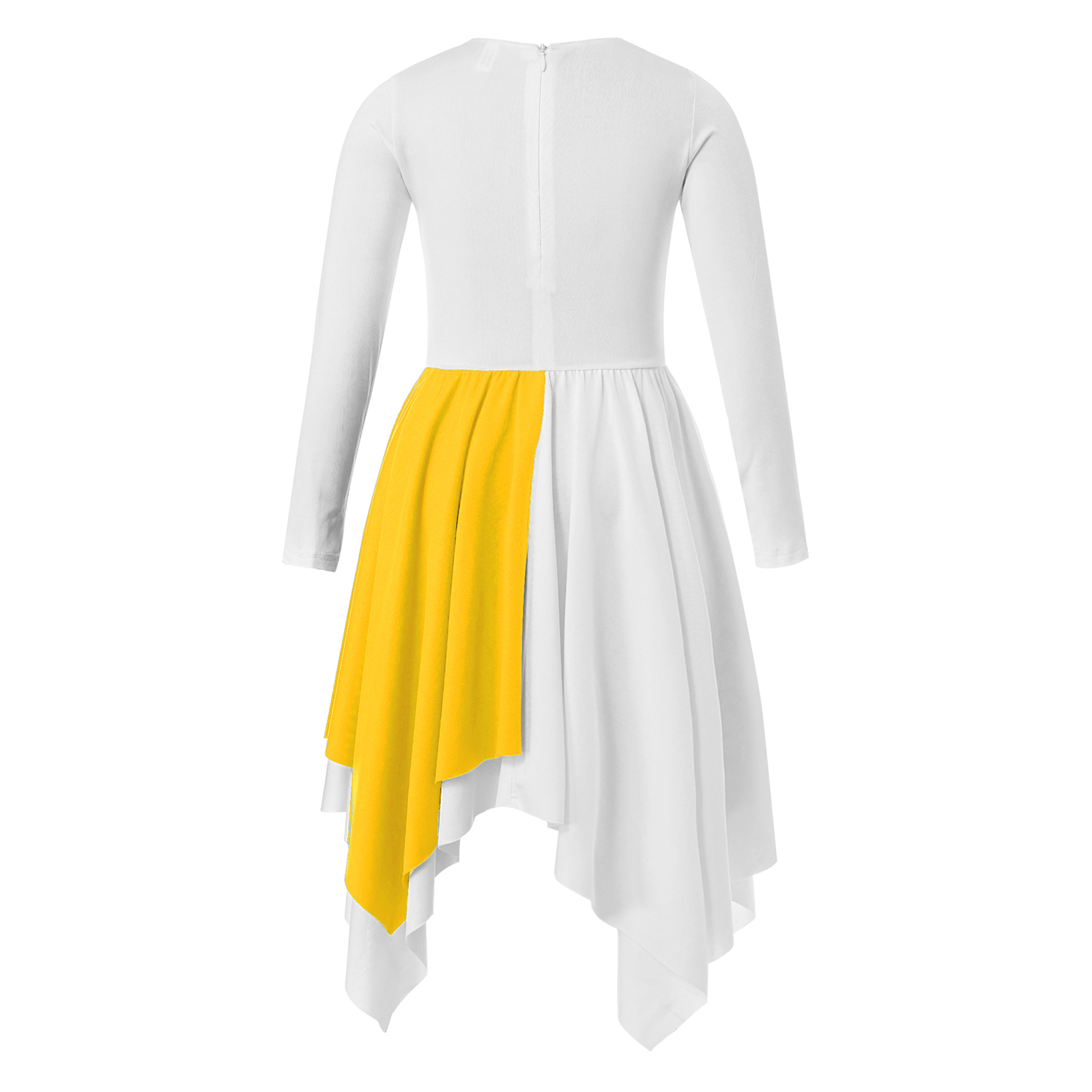 Robe de louange liturgique pour enfants filles, Costumes de spectacle de danse lyrique, chorale d'église, culte, vêtements de danse pour salle de bal