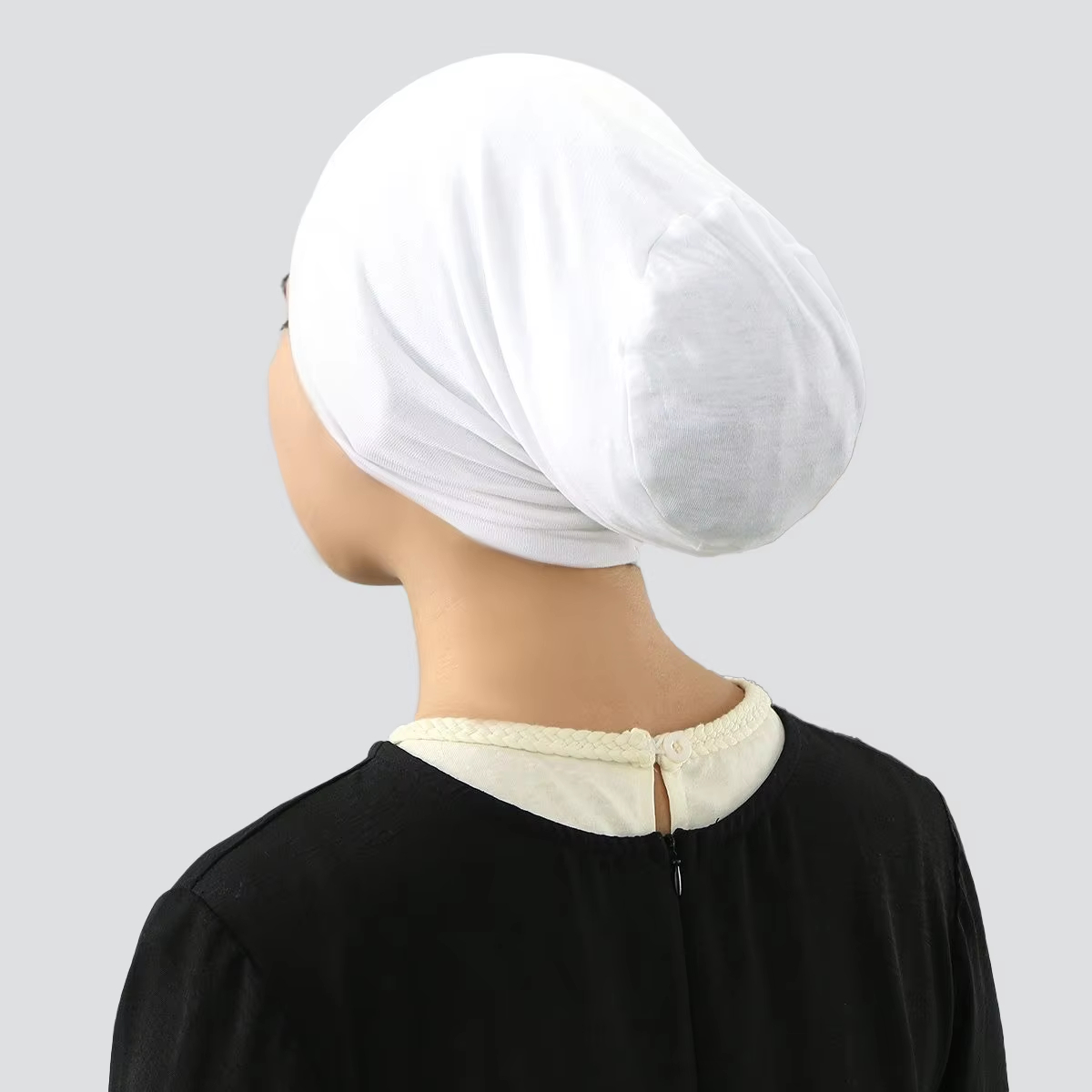 Nouvelles sous-bonnets musulmans pour femmes 2026 en jersey extensible, bonnets intérieurs pour hijabs, sous-bonnets à devant rond, bonnets islamiques pour femmes, turbans, bonnets, bandanas