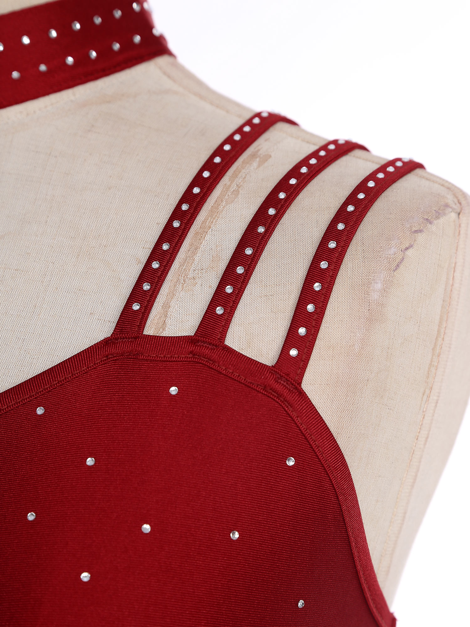 Robe de danse lyrique pour femmes, dentelle florale, strass, justaucorps, robes de ballet, patinage artistique, valse, danse latine, cha-cha, vêtements de danse moderne