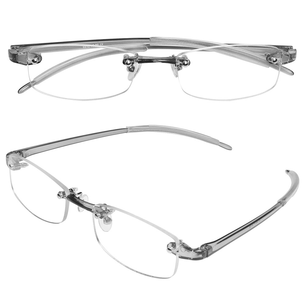 Lunettes de Myopie en Métal et Résine Ultra Légère, Lunettes de Lecture, Soins de la Vision,-100 ~-400 Dioptrie, pour Homme et Femme