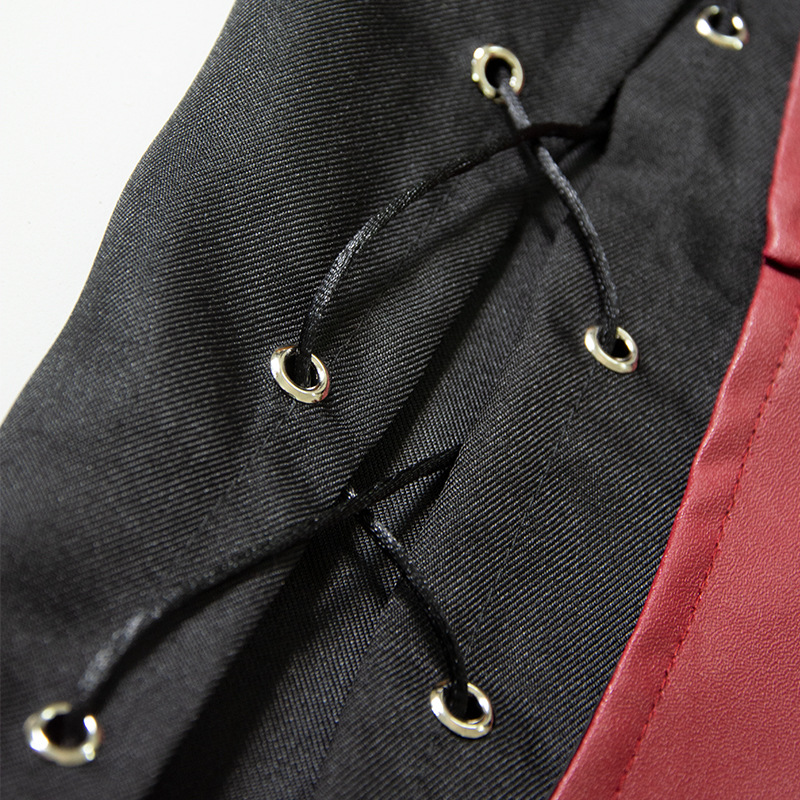 Archer médiéval en cuir pour hommes, armure rétro viking, cosplay de la Renaissance, costume de fête à thème Y, mode chaude, patchwork de fibres