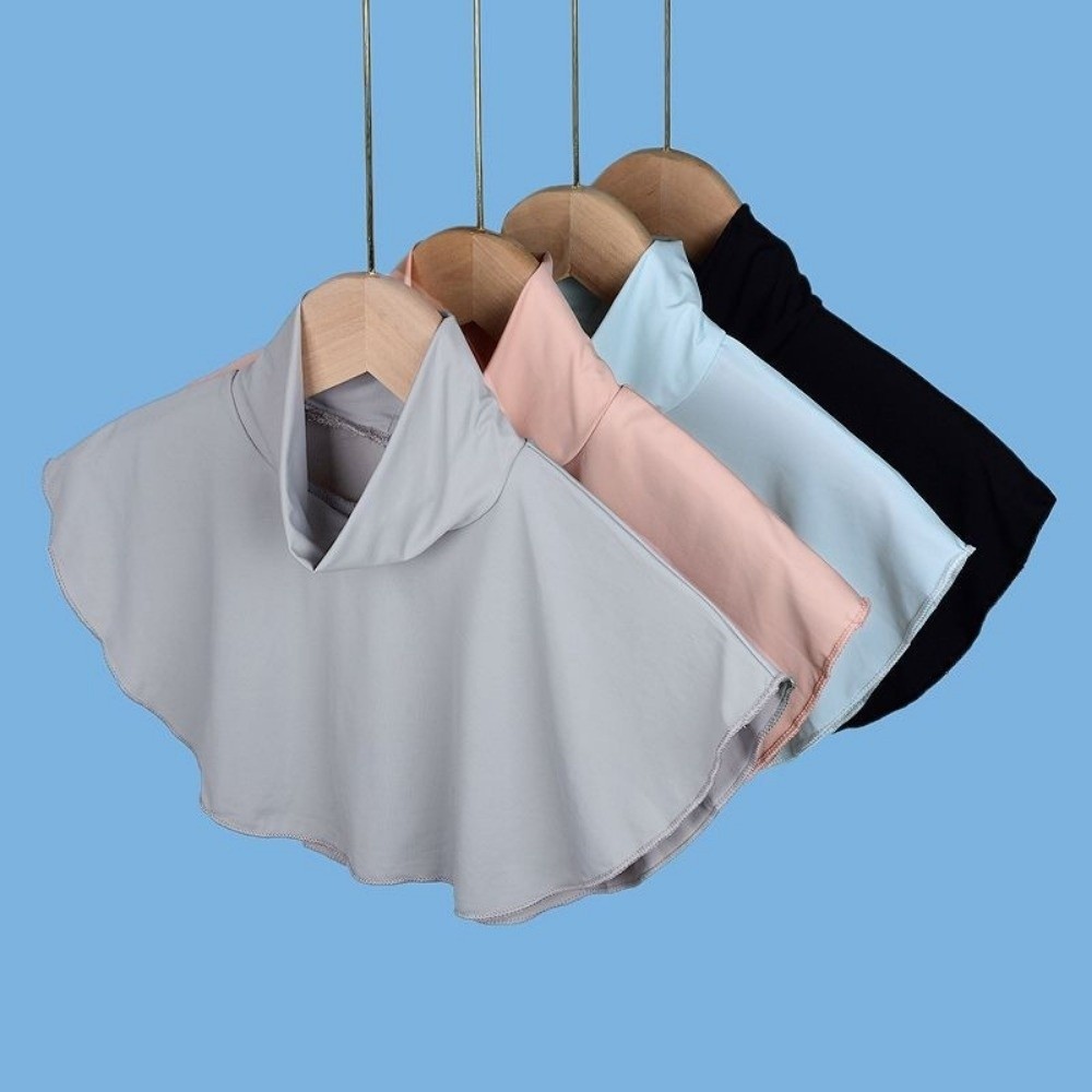 Écharpe de protection solaire en soie glacée pour femme, fine, anti-UV, cache-cou, protection solaire pour la conduite en extérieur