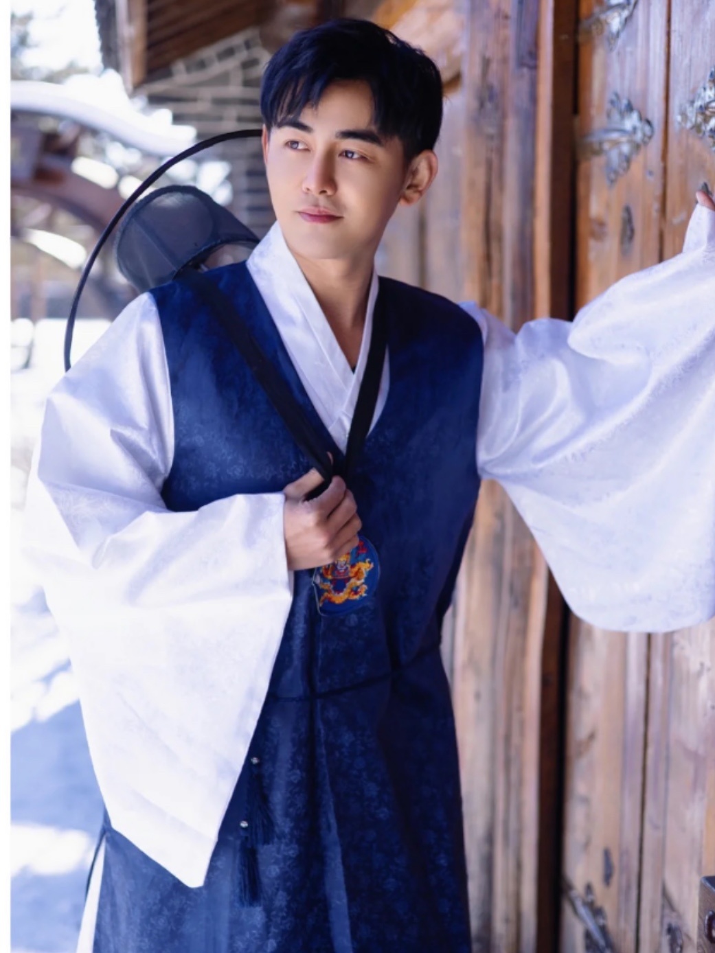 한Costume de mariage traditionnel coréen Hanbok orthodoxe coréen, vêtements ethniques masculins en Satin pour hommes, Costume de danse Cosplay