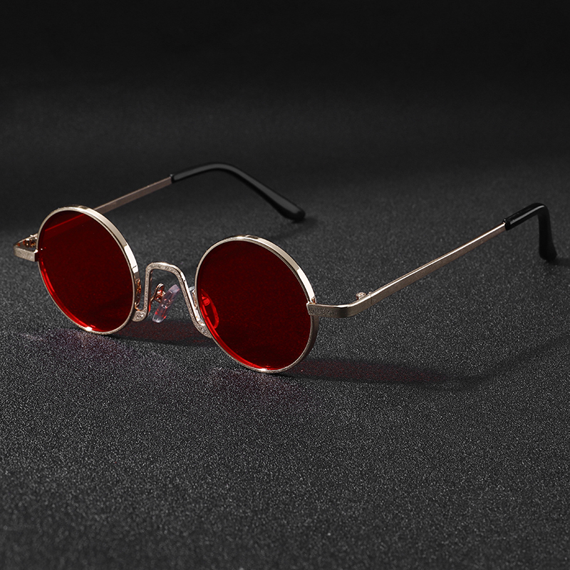 Lunettes de soleil polarisées UV400 pour hommes et femmes, monture ronde rétro, accessoires de conduite décontractés