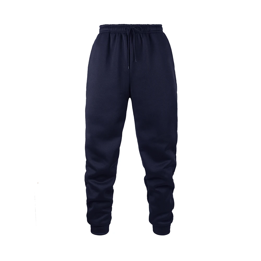 Gym pour hommes - Pantalons de jogging prêts Pantalons de survêtement de couleur unie Idéal pour les entraînements d'automne et d'hiver