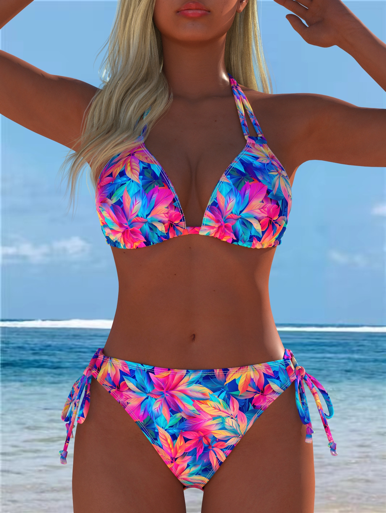 Maillots de bain pour femmes, tenues de plage, tenues de festival estival, vacances, voyage, sexy, luxe, moderne, ensemble deux pièces, bikinis