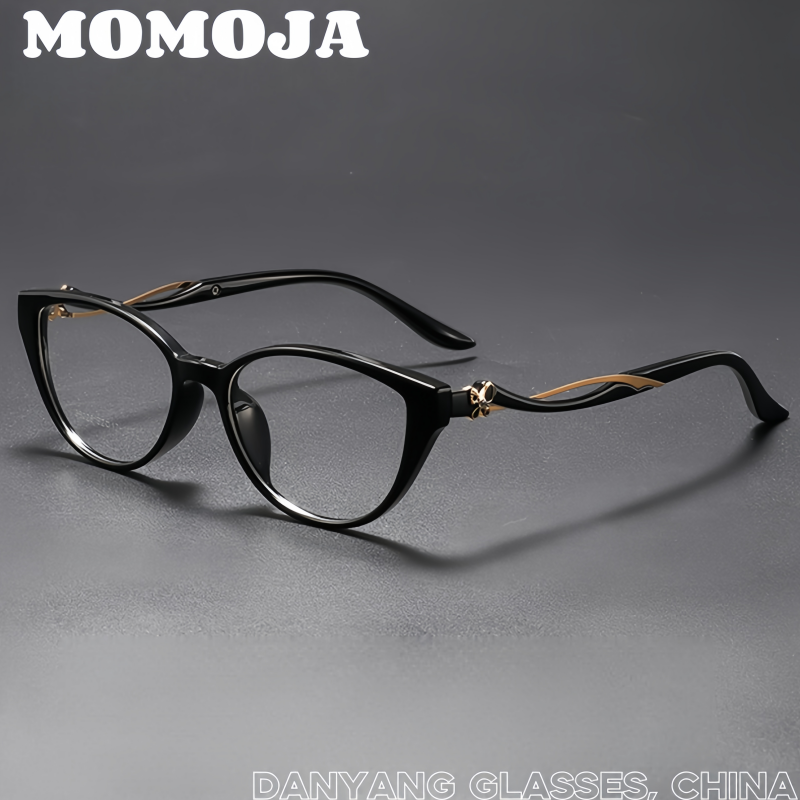 Femmes œil de chat montures de lunettes pour femmes montures en verre optique rétro rose lunettes de Prescription mode femme lunettes F6026