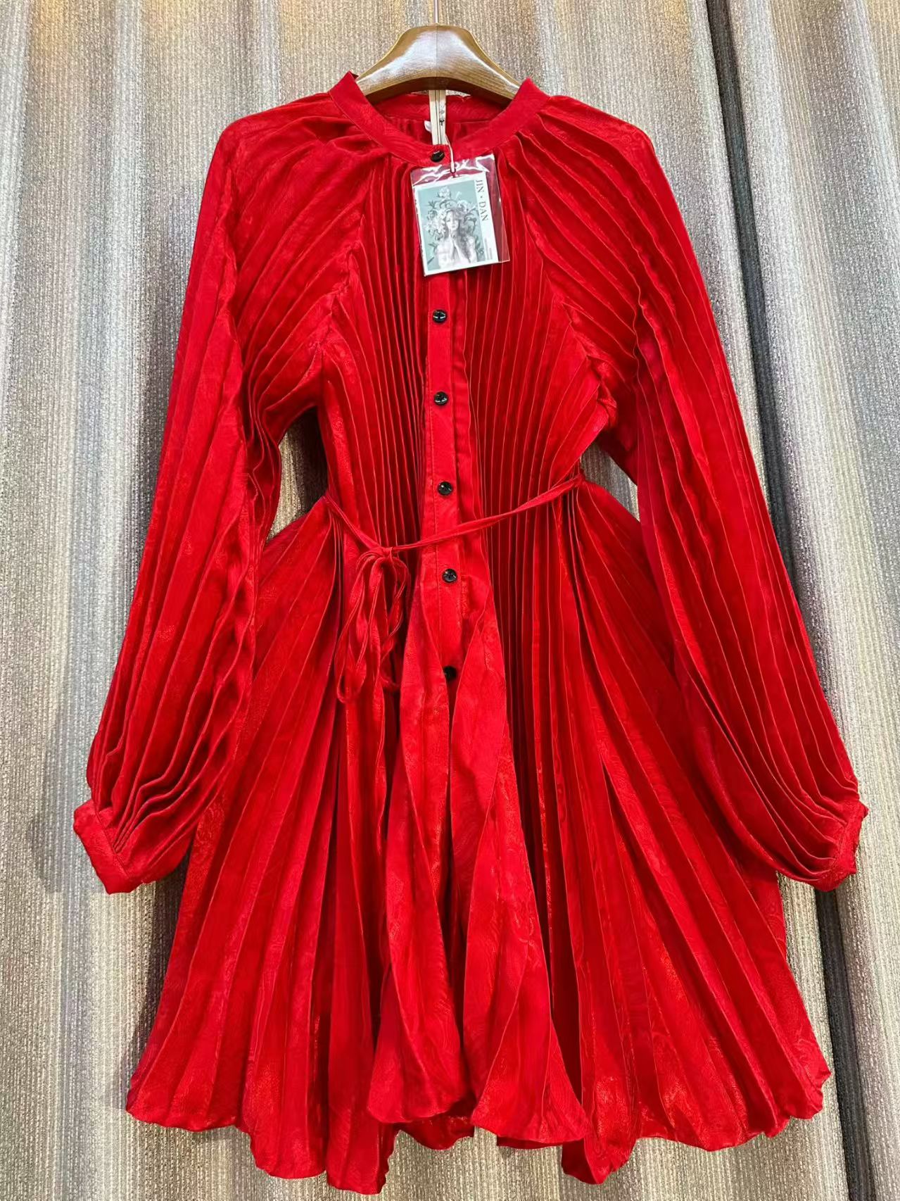 Chemisier Chic et Polyvalent pour Femme, Nouvelle Collection Été 2026, Imprimé, Manches Longues, Élégant, Longueur Mi-longue, Idéal pour le Bureau et les Occasions Décontractées