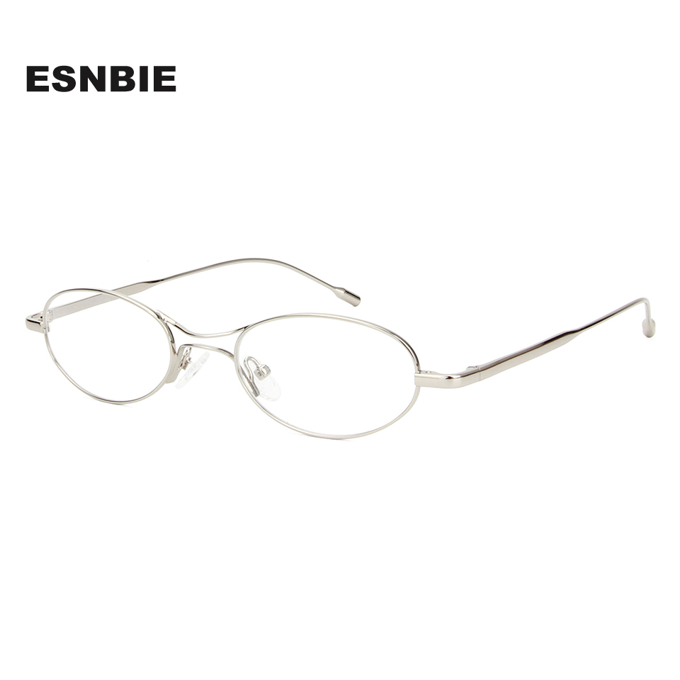 Tendance ovale métal myopie lunettes cadre pour femmes Prescription lunettes montures Punk cadre Monturas De Lentes Mujer