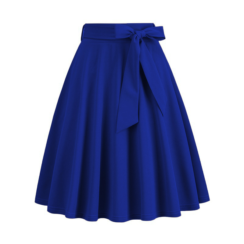 Jupes vintage monochromes pour femmes, ceintures, style Herfestivals, vêtements d'été, vente, 2025, JQMY3800