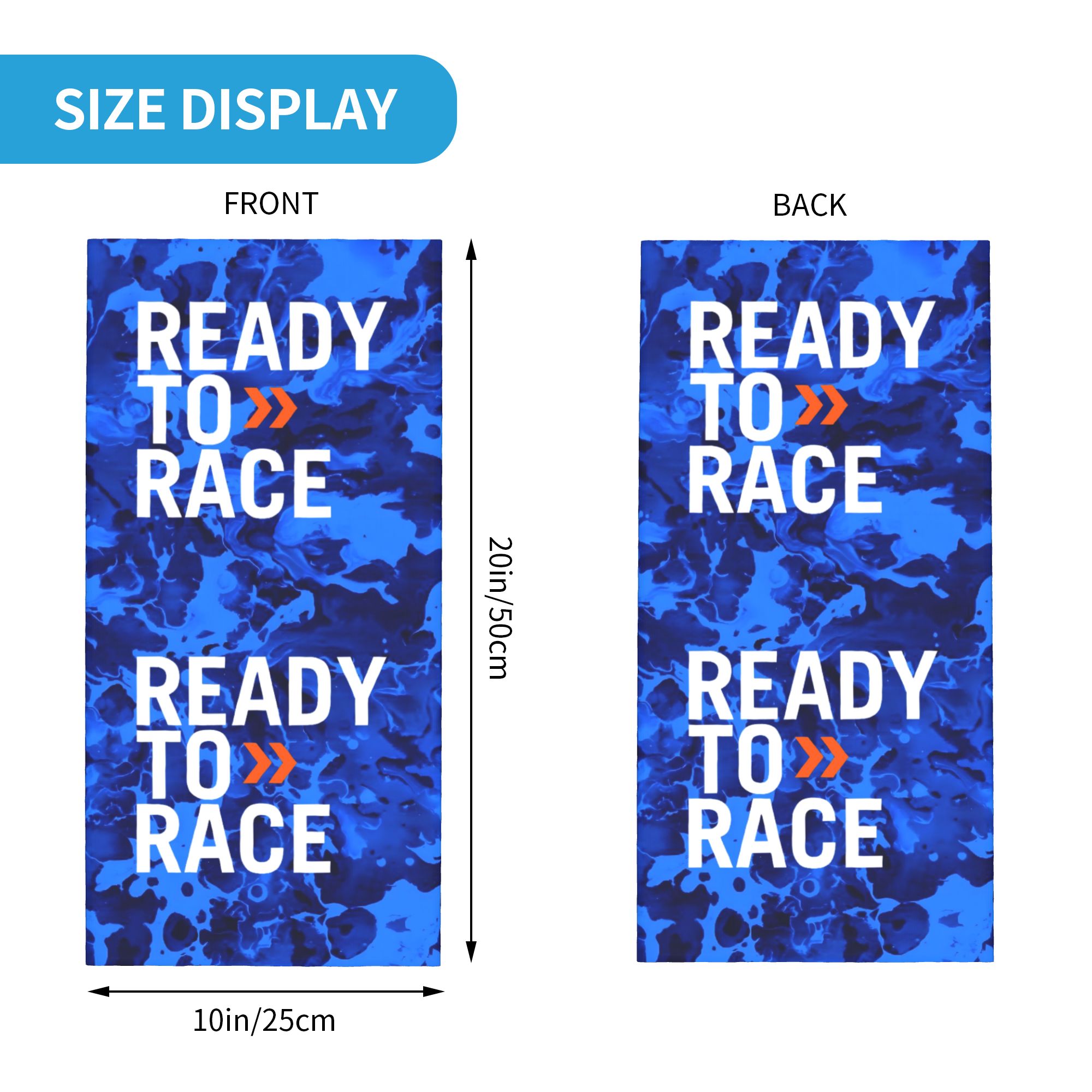 Bandana chauffe-cou personnalisé prêt à courir pour hommes et femmes, écharpe de Ski de randonnée d'hiver, guêtre avec Logo classique, couverture faciale de vélo