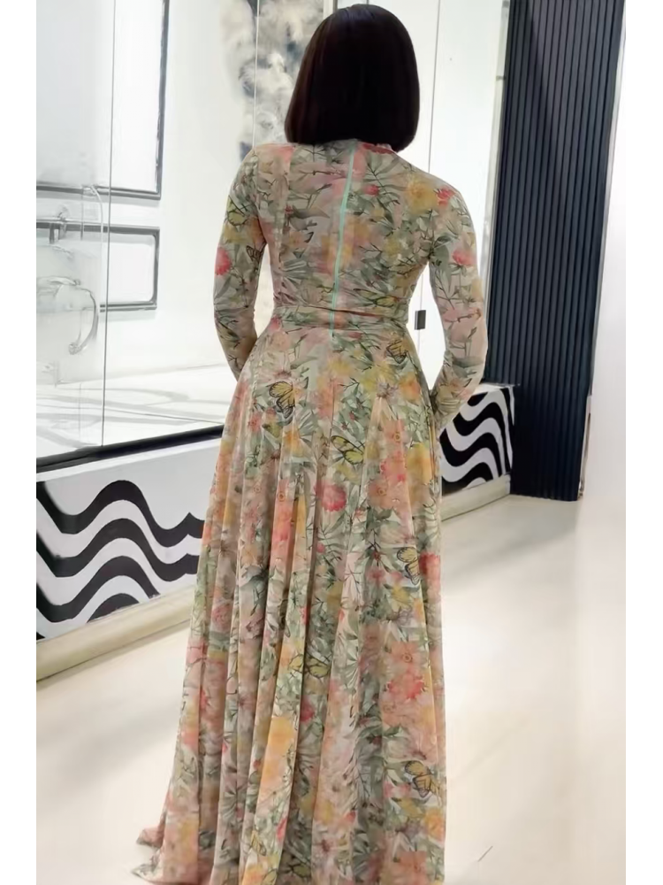 Robes africaines pour femmes, robe longue Dashiki élégante à manches longues, vêtements traditionnels africains pour dames, printemps et été