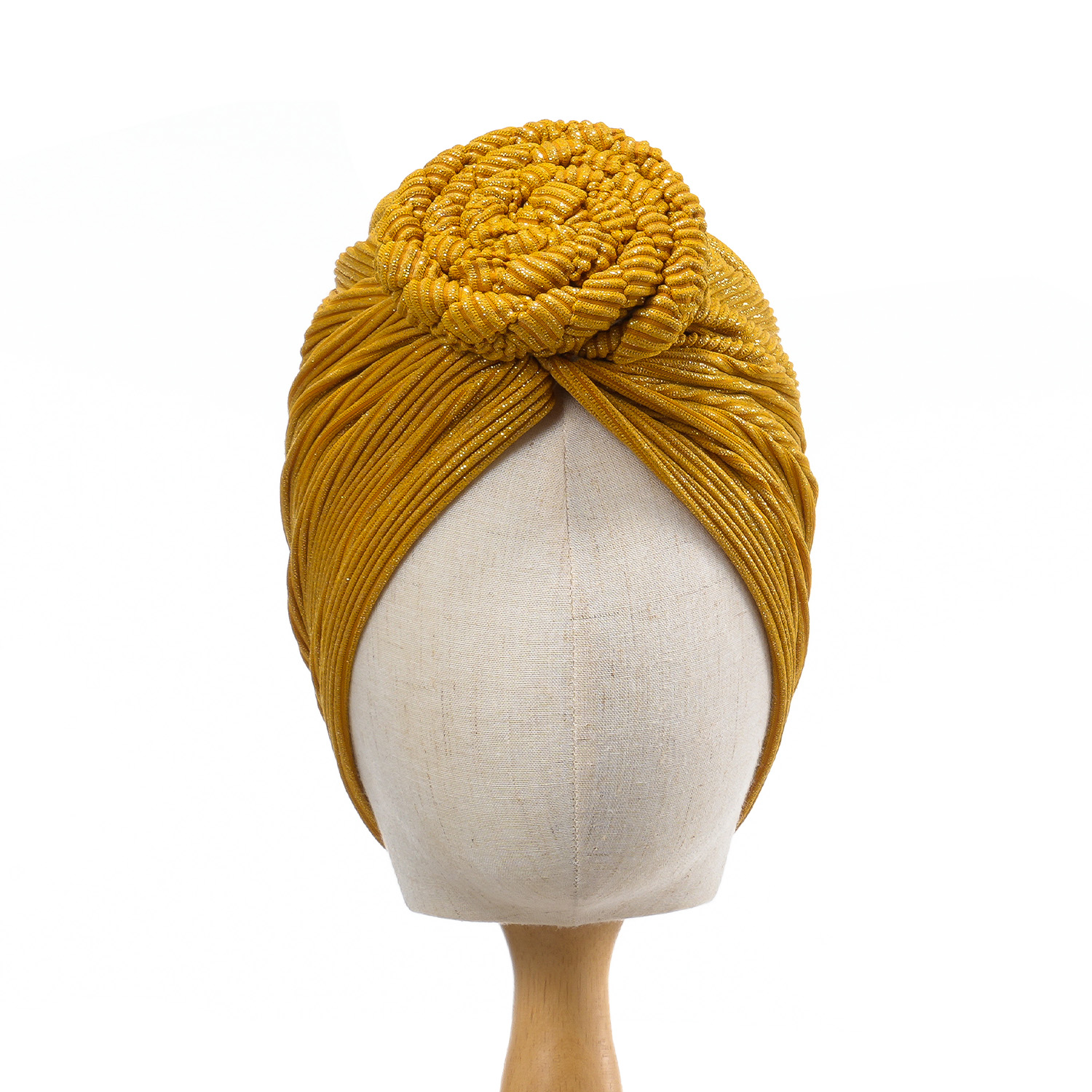 Casquette turban musulmane torsadée nouée pour femme, couvre-chef africain, hijab, perte de cheveux, chimio, indien, à la mode