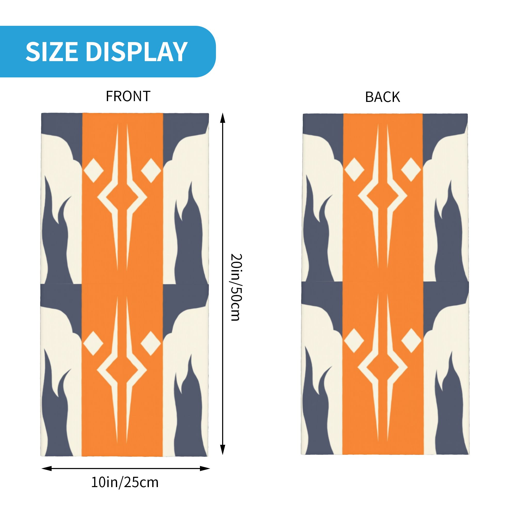 Cache-cou personnalisé Fulcrum Ahsoka Tano pour femmes et hommes, Protection UV, hiver, science-fiction, guerres, émission de télévision, écharpe Bandana pour la randonnée