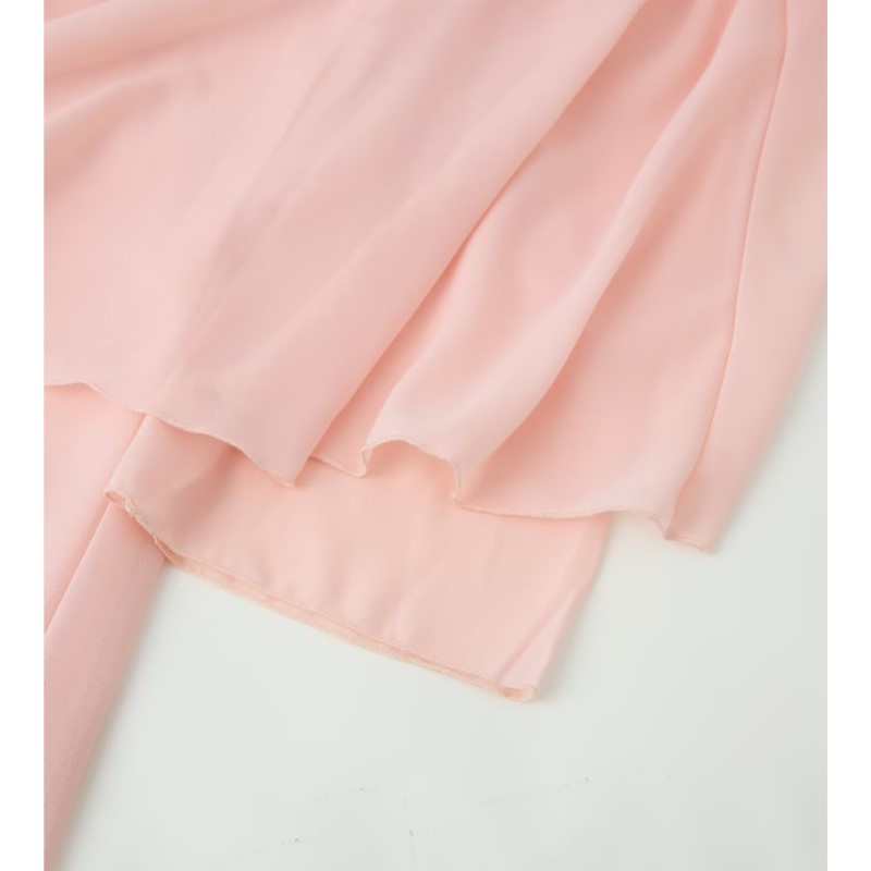 Robe châle pour femmes, mode printemps-été, col rond, manches longues, robe ample et fluide, robes longues élégantes pour femmes