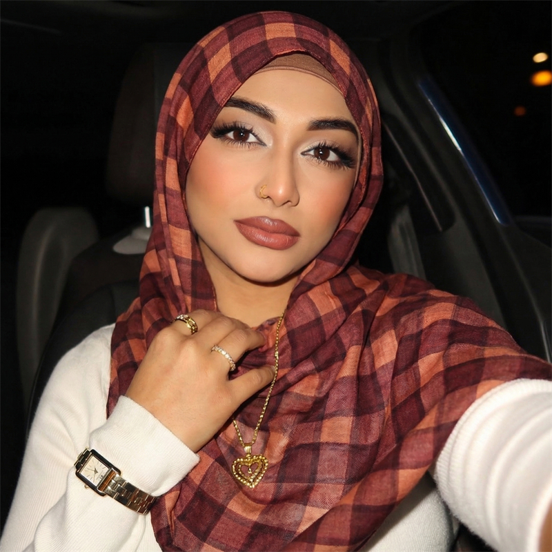 Nouveau Foulard Hijab Bohème en Cachemire Long pour Femme, Châle Musulman Doux, Turban, Bandeau de Luxe 2026