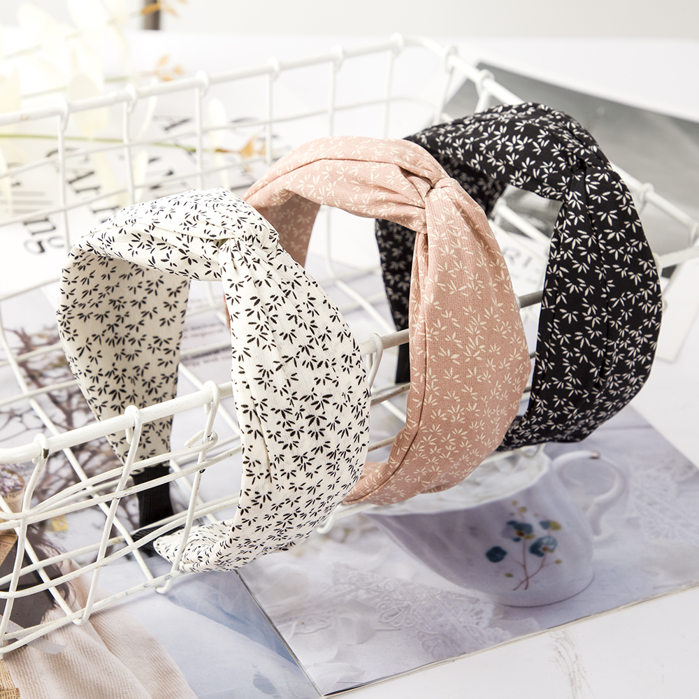Mode imprimé léopard bandeau large croix femmes bandeau élastique arc cheveux cerceau bandes lunette haut noeud filles cheveux accessoires