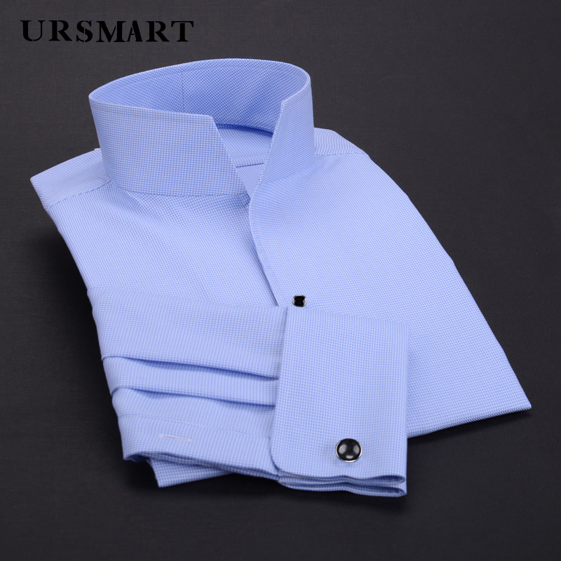 Chemise à Manches sulfDécontractée pour Homme, Tenue d'Affaires Française, Printemps et Automne