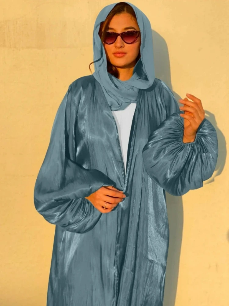 Abayas caftan pour femmes, robe longue musulmane, kimono, cardigan, Dubaï, Turquie, Islam, arabe, robe modeste